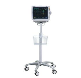 Ruchomy standardowy wózek medyczny do monitorowania pacjenta Przenośny wspornik z kółkiem wyciszającym