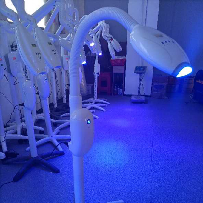 Tricolor Dental Whitening Equipment 490mm System wybielania LED 0