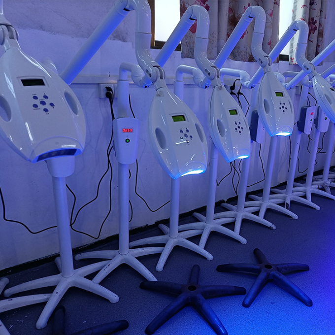 Tricolor Dental Whitening Equipment 490mm System wybielania LED 1