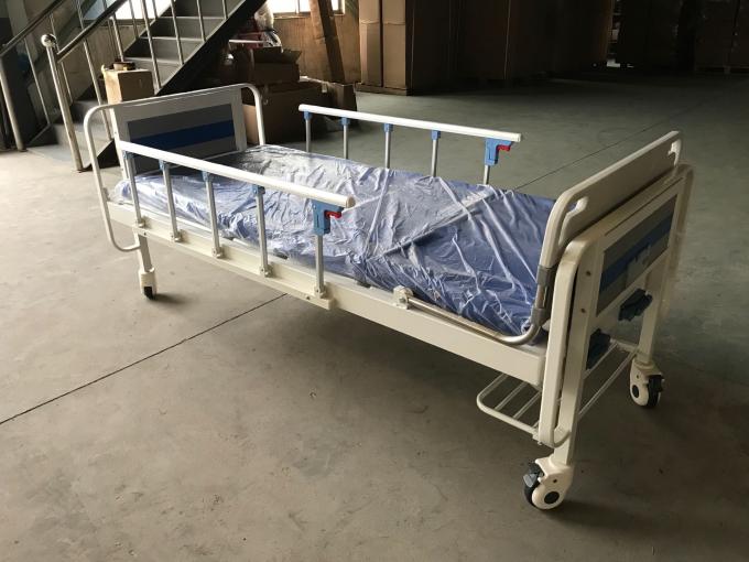 Niebiesko-biała instrukcja dwufunkcyjna Łóżko medyczne do kliniki 1