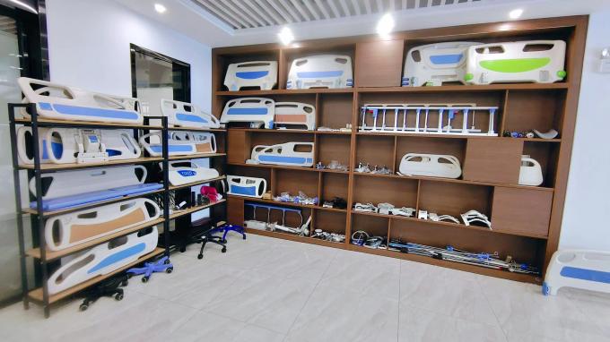 2 Inch Szpital Kaski Czarne Specjalne Akcesoria Materiał PU 3