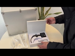 Czarny medyczny wizualny laryngoskop sprzęt medyczny laryngoskop