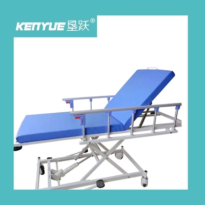 kupować Specjalny hydrauliczny wózek noszowy Blue Hospital z czterema kołami produkcja online