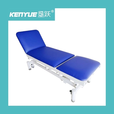 kupować Elektryczne łóżko do badania łóżka ze stali węglowej Hydraulic Medical Blue produkcja online