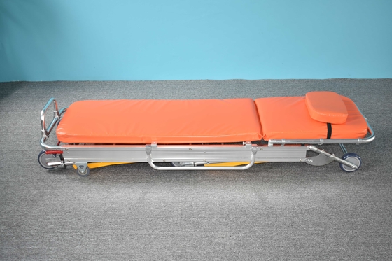 kupować Wysokiej jakości wózek odzyskiwania pacjentów Aluminiowy stopu materiału medycznego Produktu składany Ambulans produkcja online