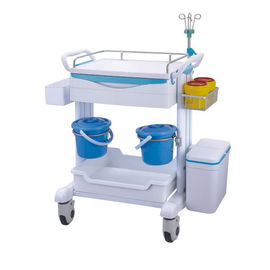 kupować Sickroom Nursery Medical Instrument Wózek 1100 * 640 * 1000 mm z pojemnikiem na śmieci produkcja online