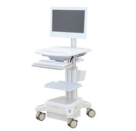 kupować Ruchomy komputer Workstation Wysokość wózka 80-115 cm Tworzywo ABS z wtryskiem produkcja online