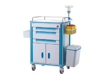kupować Szpital ABS Medyczny wózek ratunkowy Sprzęt medyczny Wózek z biegunem IV produkcja online