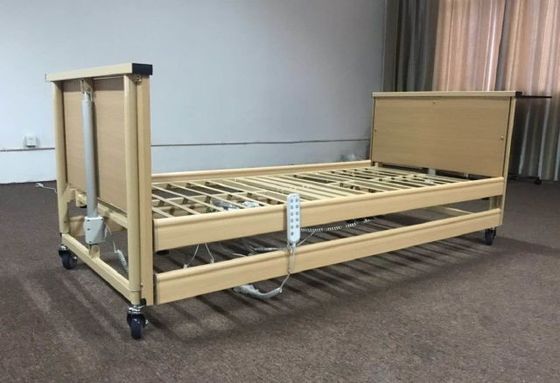 kupować Meble medyczne 5-funkcyjne ICU 820MM Elektryczne łóżko szpitalne Drewniane produkcja online
