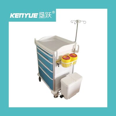 Meble medyczne Plastikowa karetka pogotowia z tworzywa ABS niebieska karetka pogotowia