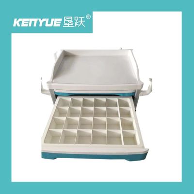 Meble medyczne Plastikowa karetka pogotowia z tworzywa ABS niebieska karetka pogotowia