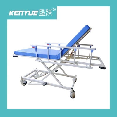Specjalny hydrauliczny wózek noszowy Blue Hospital z czterema kołami