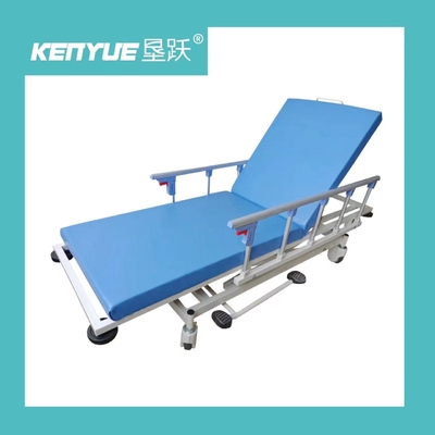 Specjalny hydrauliczny wózek noszowy Blue Hospital z czterema kołami