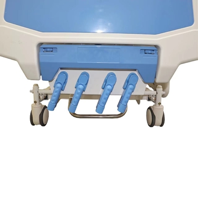 Cztery korby Ręczne szpitalne łóżko pielęgniarskie Controll Caster z powłoką epoksydową