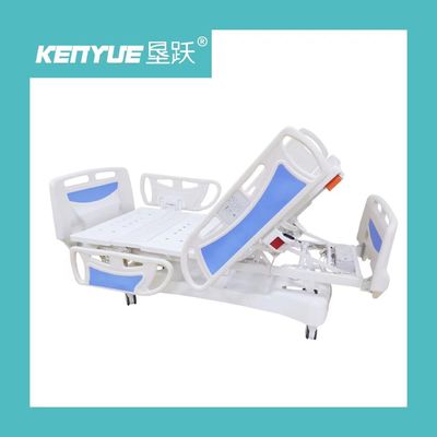 Meble szpitalne Elektryczne łóżko do karmienia Niebieskie pięć funkcji regulowane