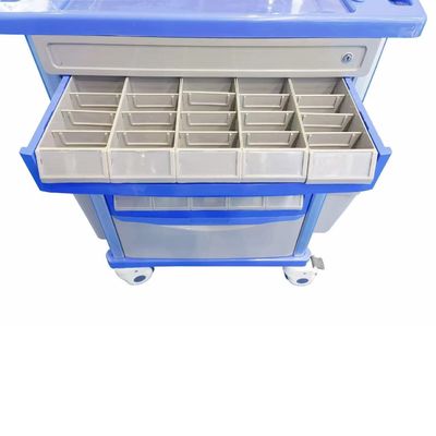 Pojazd szpitalny do dostarczania leków z kółkami