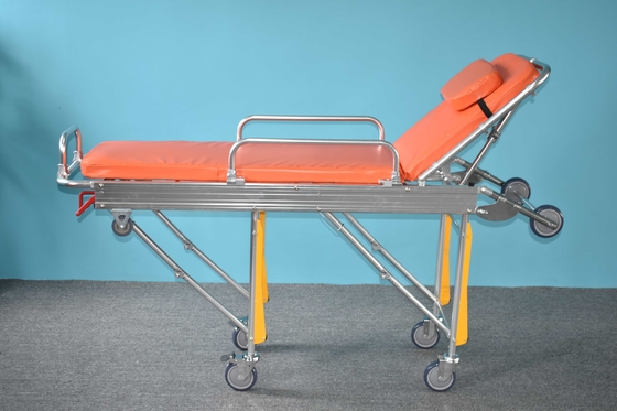 Wysokiej jakości wózek odzyskiwania pacjentów Aluminiowy stopu materiału medycznego Produktu składany Ambulans