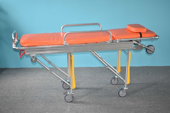 Wysokiej jakości wózek odzyskiwania pacjentów Aluminiowy stopu materiału medycznego Produktu składany Ambulans
