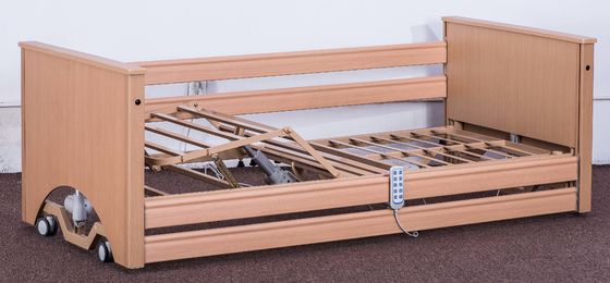 Drewno Materiał Z Kółkami Hamulcowymi Pielęgnacja Łóżko Opieki Pięciu - Funkcja