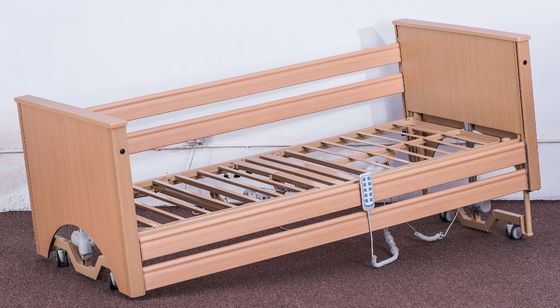 Drewno Materiał Z Kółkami Hamulcowymi Pielęgnacja Łóżko Opieki Pięciu - Funkcja