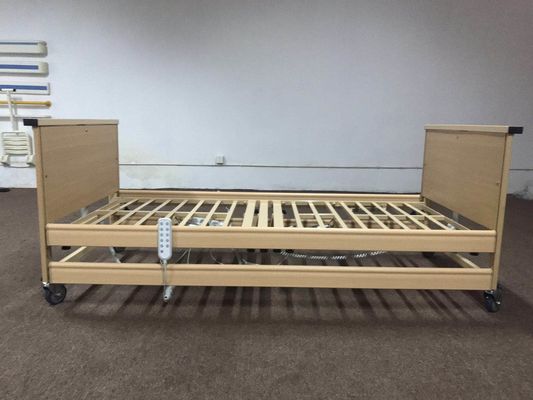 Meble medyczne 5-funkcyjne ICU 820MM Elektryczne łóżko szpitalne Drewniane