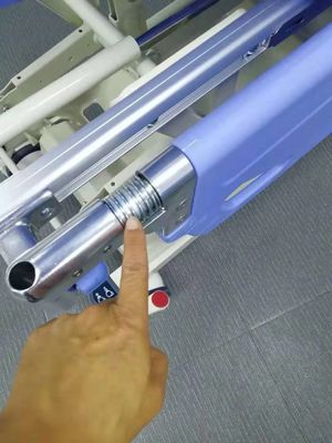 Wózek do przenoszenia pacjenta w nagłych wypadkach Obrotowe szyny boczne Kółka środkowe 150 mm Nosze do przenoszenia pacjenta