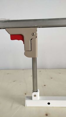 Sześciobiegunowe szyny boczne ze stopu aluminium do łóżek szpitalnych składane