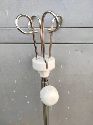 SUS Medical Drip Stand IV Hospital Drip Stand OEM Regulacja wysokości
