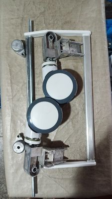 Centralny układ hamulcowy Kółka klasy medycznej 6 cali ze stopu aluminium