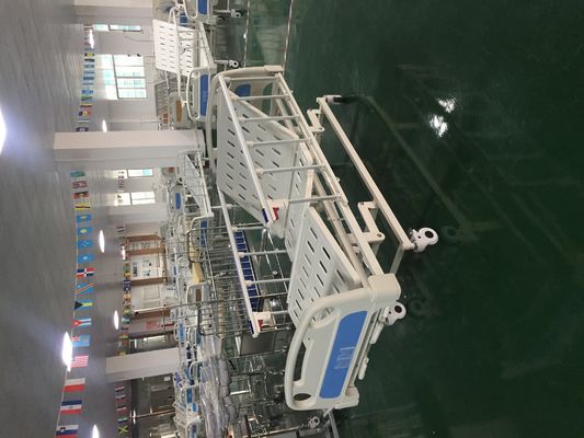 Trzy funkcje Korba Szyny boczne ze stopu aluminium Instrukcja dla pacjenta Łóżka szpitalne