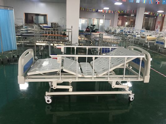 Trzy funkcje Korba Szyny boczne ze stopu aluminium Instrukcja dla pacjenta Łóżka szpitalne