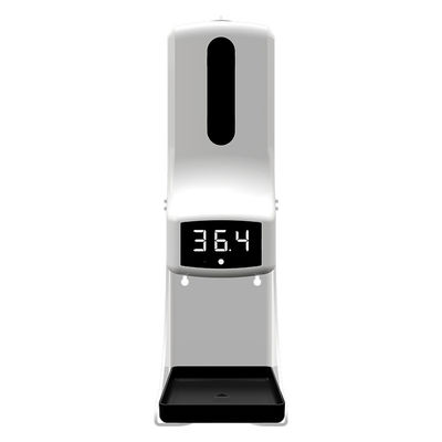 K9 Pro Plus Termometr Naścienny Dozownik Mydła Odkażającego Do Rąk 1000ml 10cm