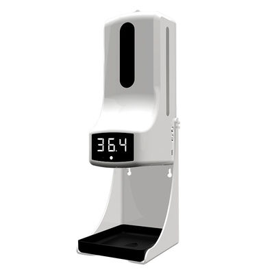 K9 Pro Plus Termometr Naścienny Dozownik Mydła Odkażającego Do Rąk 1000ml 10cm