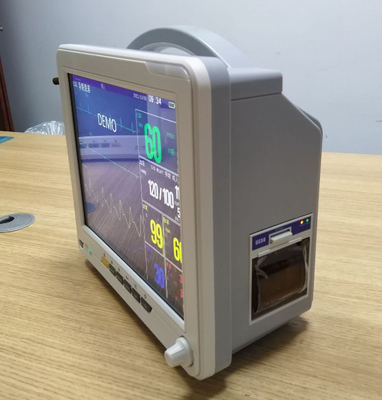 Materiał ABS biały przenośny elektrokardiograf all-in-one maszyna do leczenia pacjentów