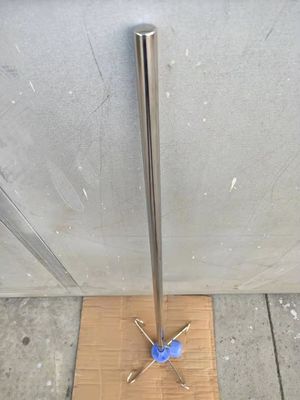 Sprzęt medyczny Regulowany stojak infuzyjny w szpitalu przyłóżkowym Biały