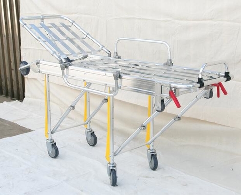 Materiał ze stopu aluminium przenośne szpitalne składane nosze ratunkowe dla dorosłych