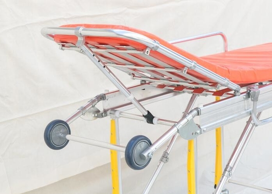 Materiał ze stopu aluminium przenośne szpitalne składane nosze ratunkowe dla dorosłych