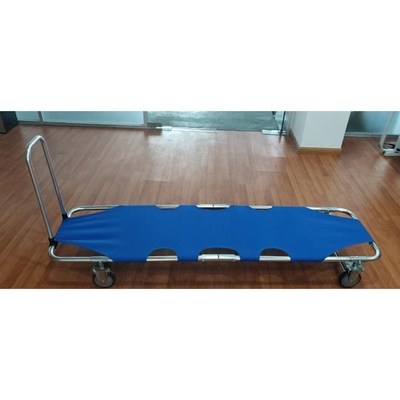 Niebieskie składane nosze Oxford 600D pokryte PVC są łatwe do czyszczenia