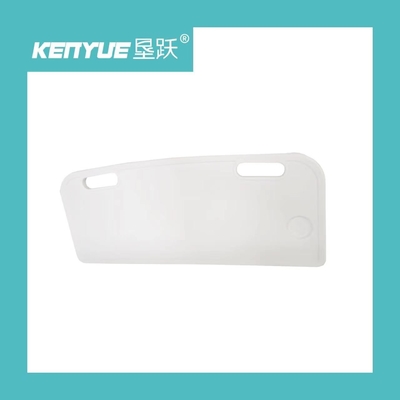 Nietoksyczny ABS Flippable Hospital Bed Accessories ABS Over Bed Tray Table