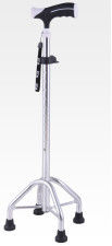 Aluminiowe regulowane laski Cztery nogawki Knee dla osób starszych 0,6 kg