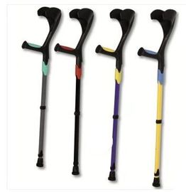 Lekki kula ze stopu aluminium, regulowany laska dla starszych w rozmiarach 92-115 cm