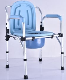 Wysokie oparcie Podwójne zastosowanie Potty Chair Dorosły regulowany fotel kąpielowy Lekki